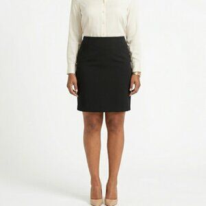 BCBGMAXAZRIA Jaylyn Black Pencil Skirt Size M